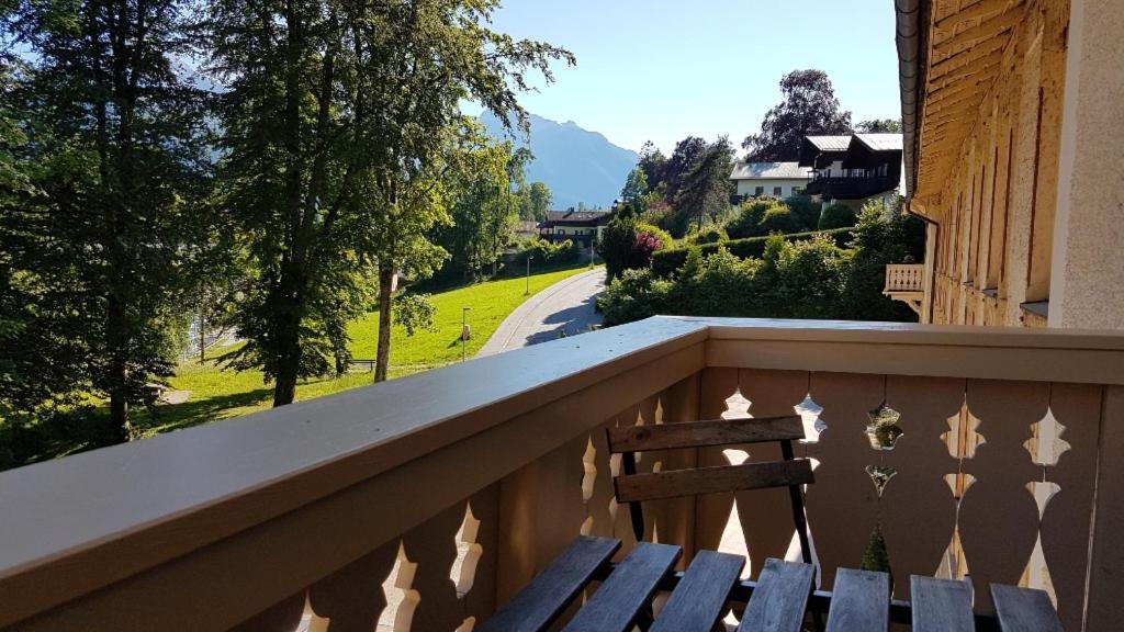 Koenigliche Villa Appartement Mit Balkon Berchtesgaden Kültér fotó