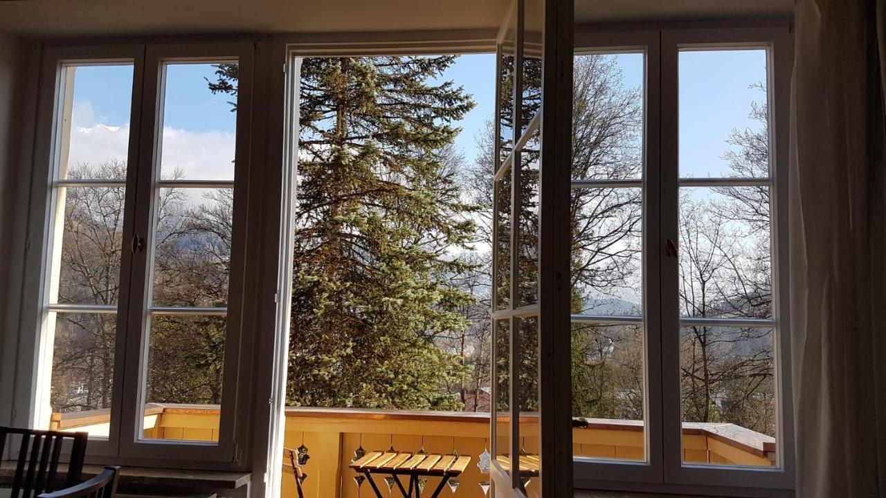 Koenigliche Villa Appartement Mit Balkon Berchtesgaden Kültér fotó